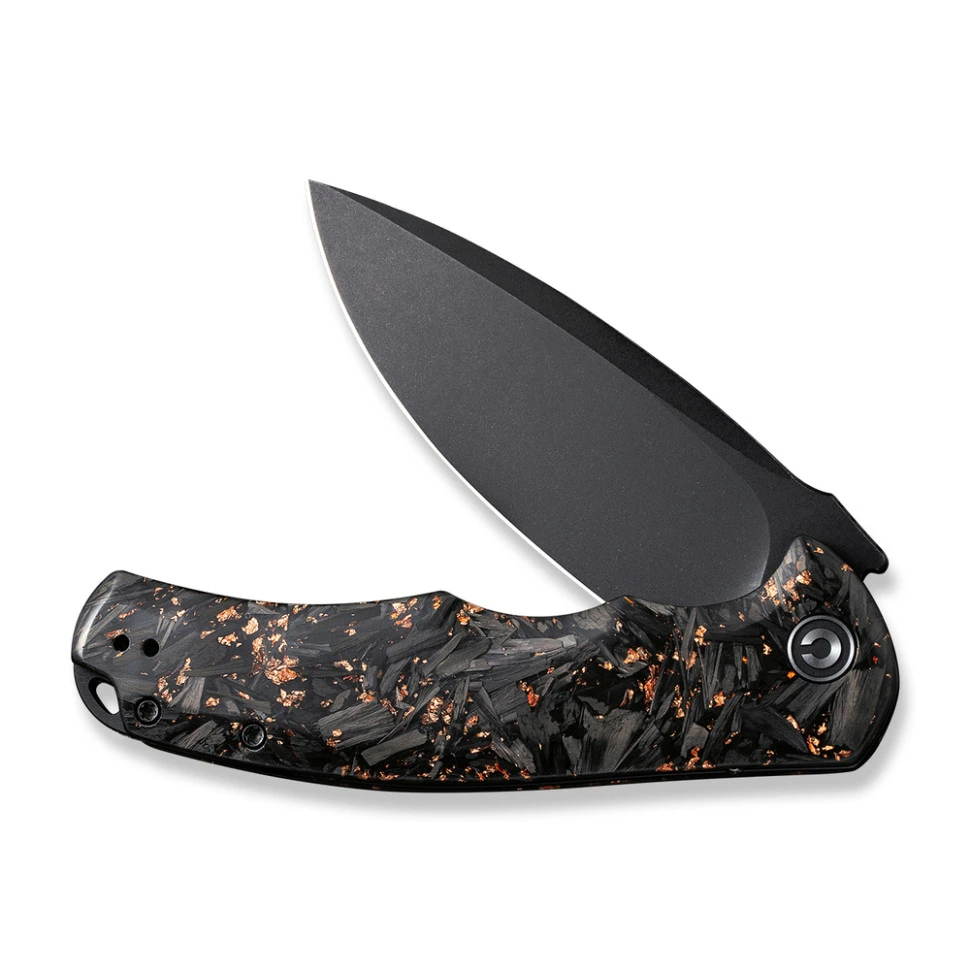Ніж складаний туристичний Civivi Praxis, (9.5 см) 9Cr18MoV / Carbon Fiber & Resin — фото 7