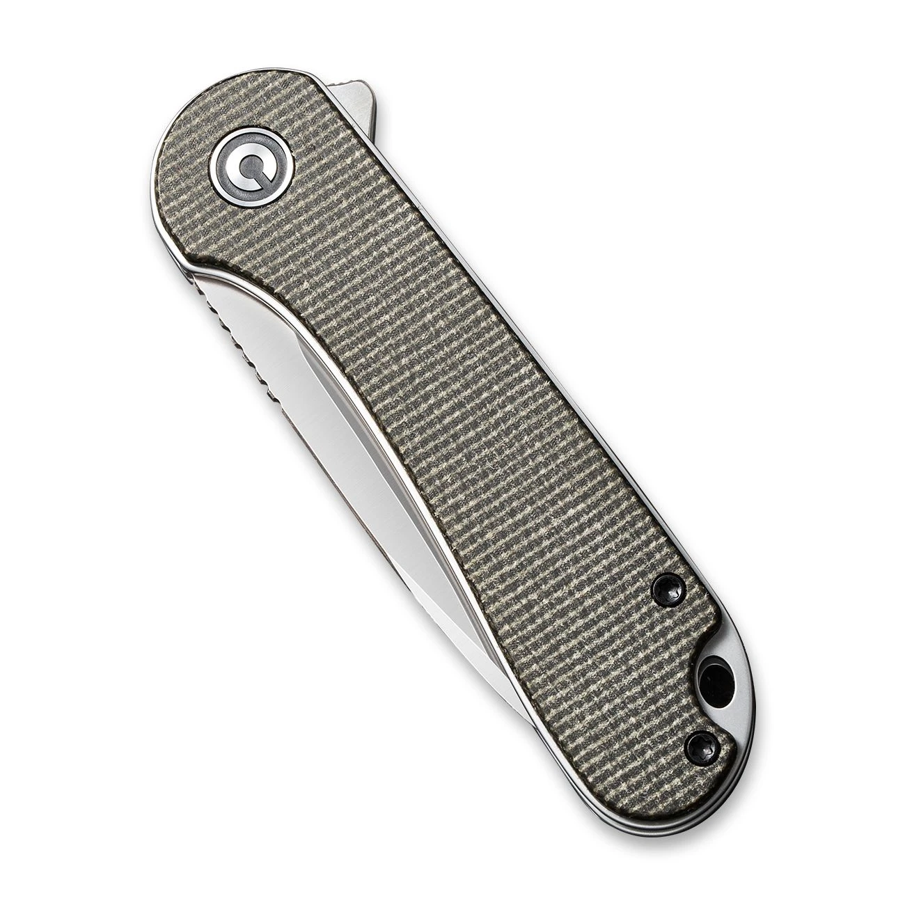 Ніж складаний кишеньковий Civivi Elementum, (7.5 см) D2 / Micarta коричневий — фото 5