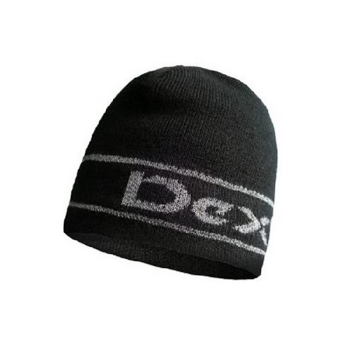 Шапка водонепроникна Dexshell Beanie Reflective Logo чорна з лого L/XL 58-60 см — фото 2