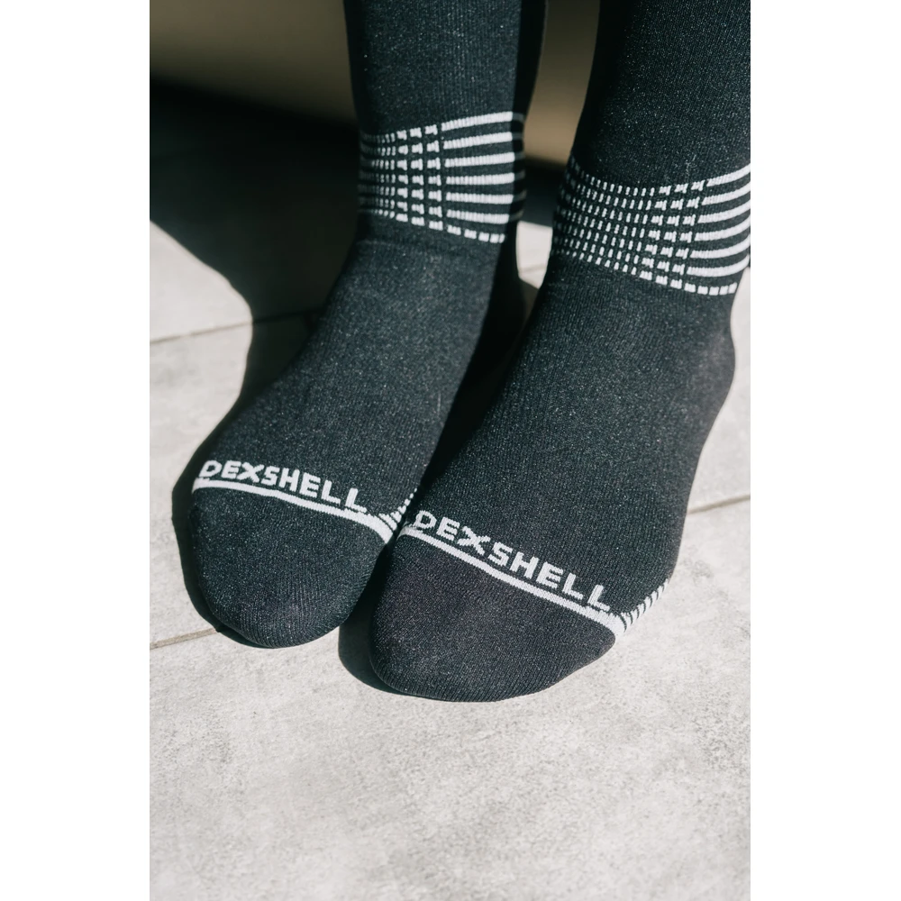 Водонепроникні шкарпетки Dexshell Longlite Socks 2.0, блакитні полоски, розмір XL (47-49) — фото 14