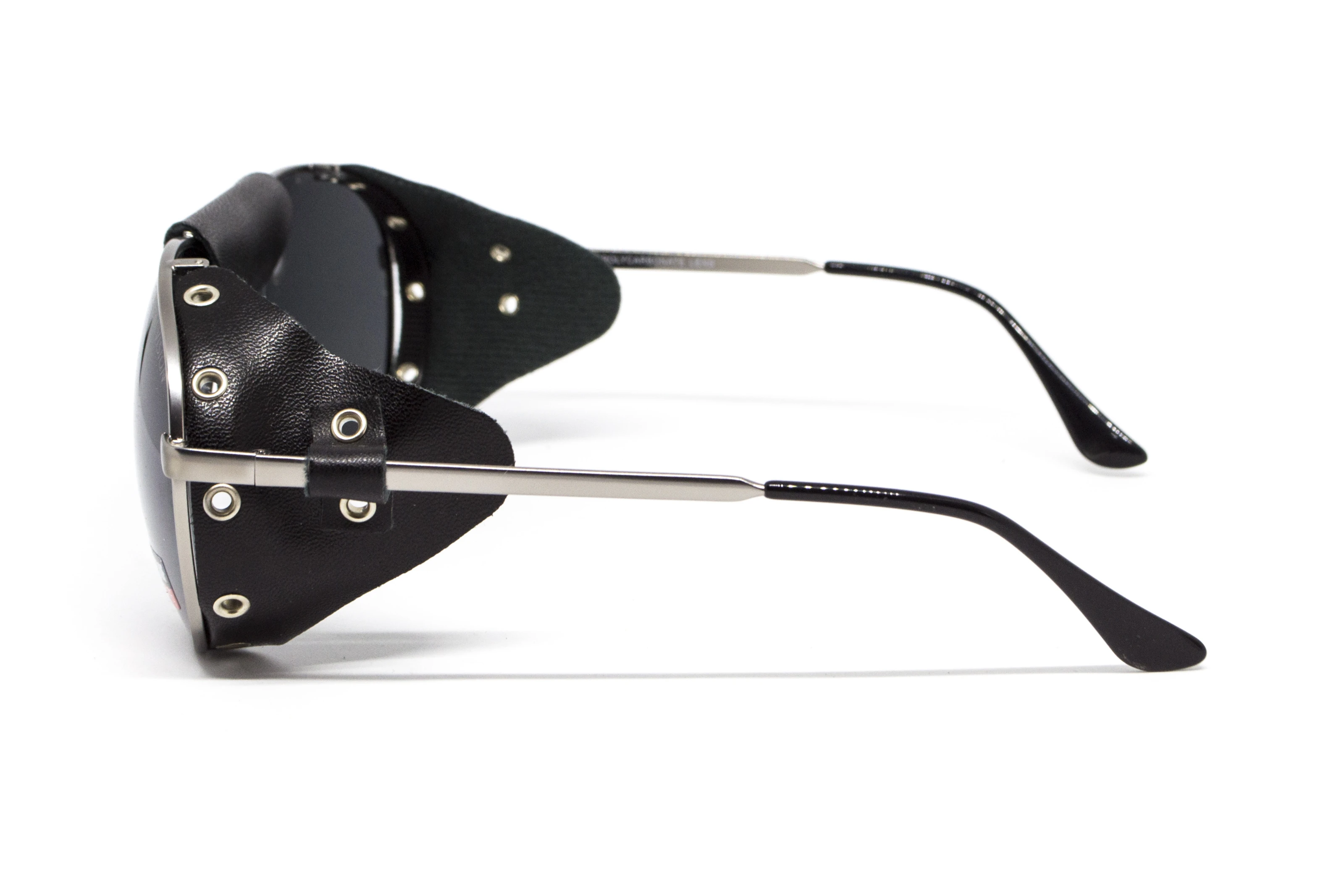 Очки защитные Global Vision Aviator-3  (gray), серые съёмным уплотнителем из синтетитечской "кожи" — фото 11