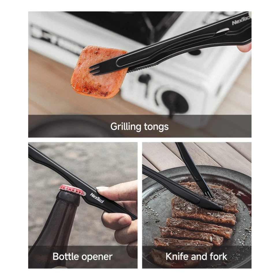 Набір кухонного посуду кемпінговий NexTool Outdoor Cooking set, 6 предметів — фото 9