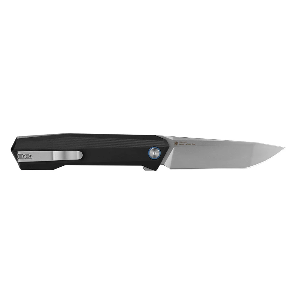 Ніж складаний туристичний Ruike P166-AB, (9.2 см) 14C28N / Aluminum чорний — фото 5