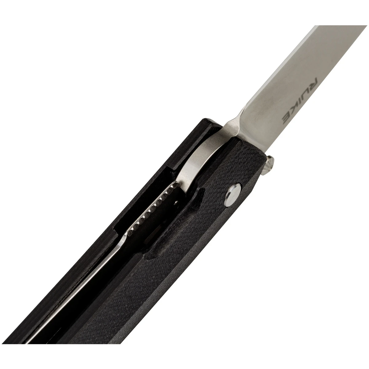 Ніж складаний туристичний Ruike Fang P865-B, (9.1 см) 14C28N / G10 чорний — фото 3