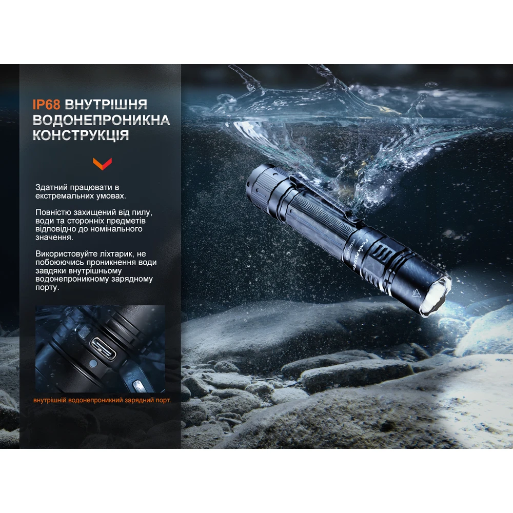Ліхтар ручний Fenix PD36R Pro — фото 14