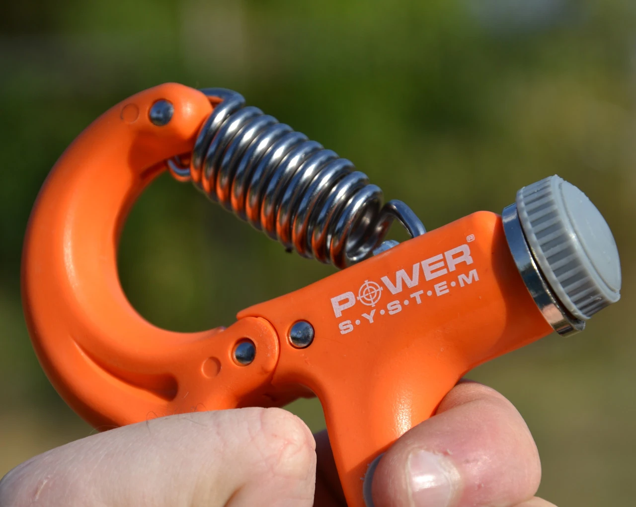 Еспандер кистьовий Power System PS-4021 з регульованим навантаженням 10-40 кг.  Power Hand Grip Orange — фото 8