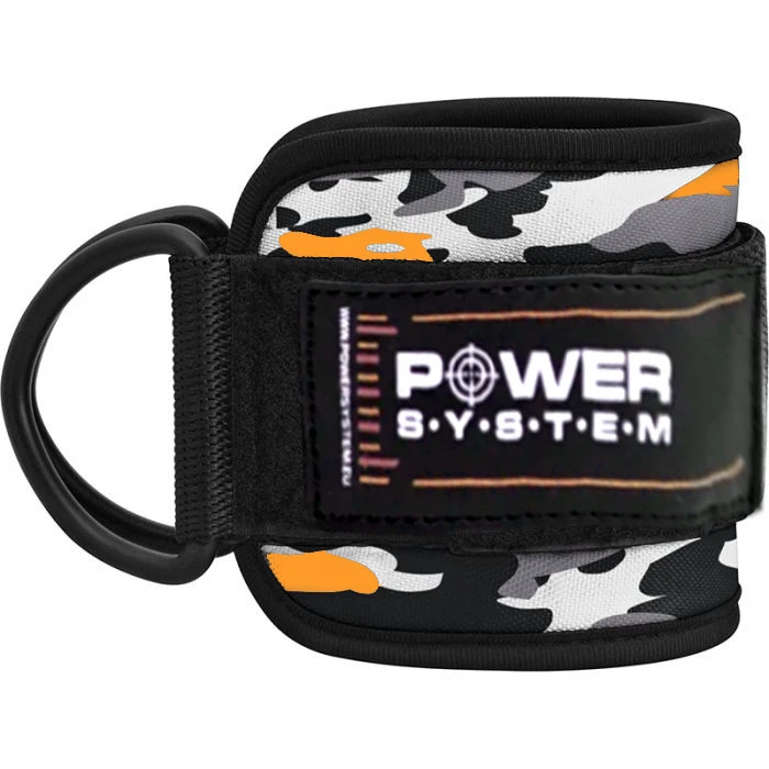 Манжети на щиколотку Power System PS-3470 Ankle Strap Camo Grey/Black — фото 4