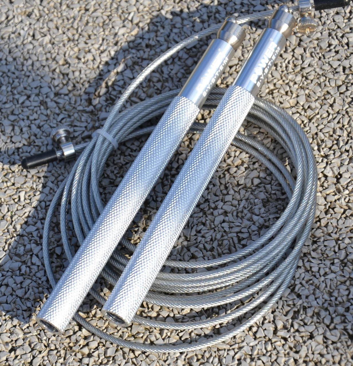 Скакалка швидкісна Power System PS-4064 Ultra Jump Rope Silver (2,75m.) — фото 3
