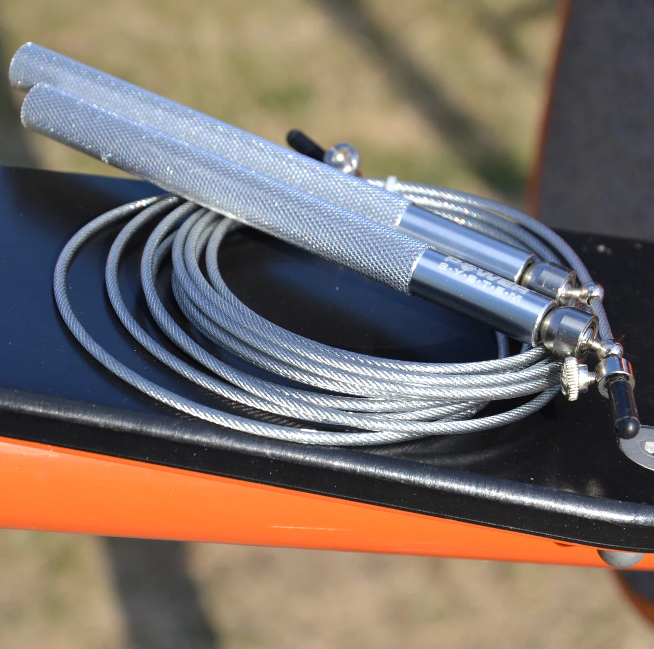 Скакалка швидкісна Power System PS-4064 Ultra Jump Rope Silver (2,75m.) — фото 6