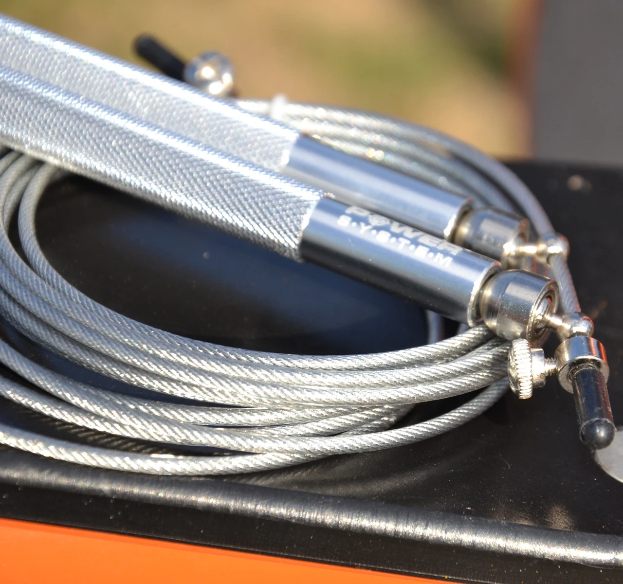 Скакалка швидкісна Power System PS-4064 Ultra Jump Rope Silver (2,75m.) — фото 7