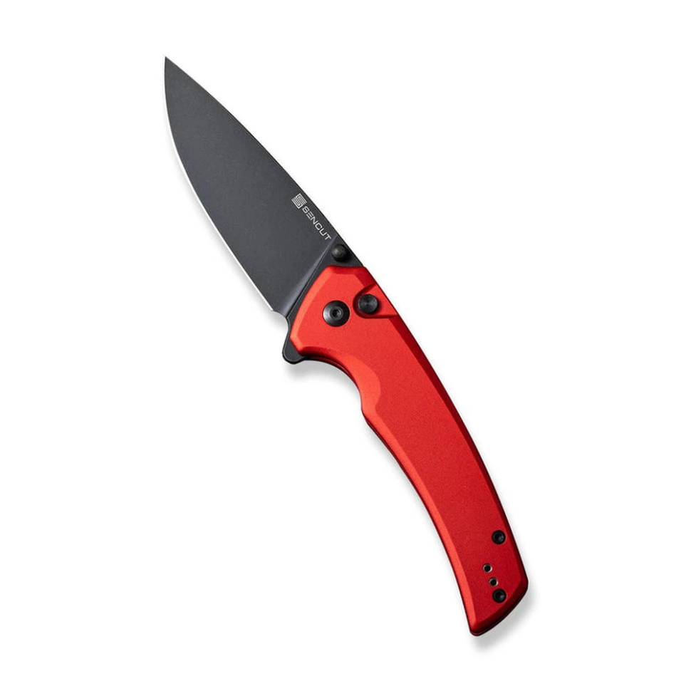Ніж складаний туристичний Sencut Serene, (8.8 см) D2 / Aluminum червоний — фото 3