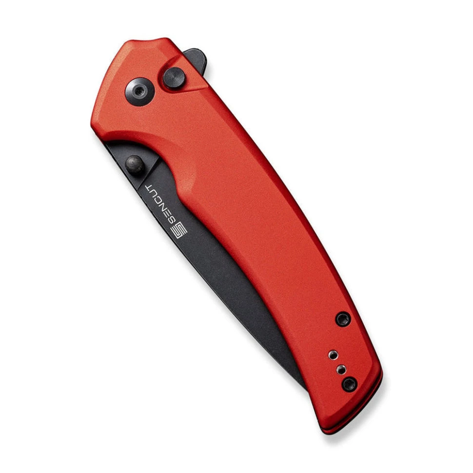 Ніж складаний туристичний Sencut Serene, (8.8 см) D2 / Aluminum червоний — фото 4