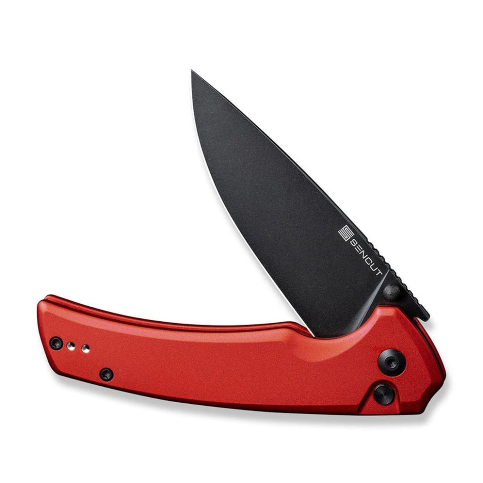 Ніж складаний туристичний Sencut Serene, (8.8 см) D2 / Aluminum червоний — фото 6