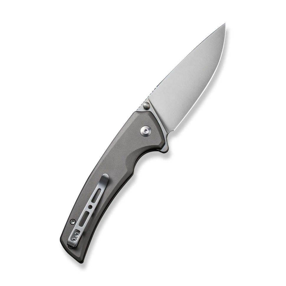Ніж складаний туристичний Sencut Serene, (8.8 см) D2 / Aluminum сірий — фото 2