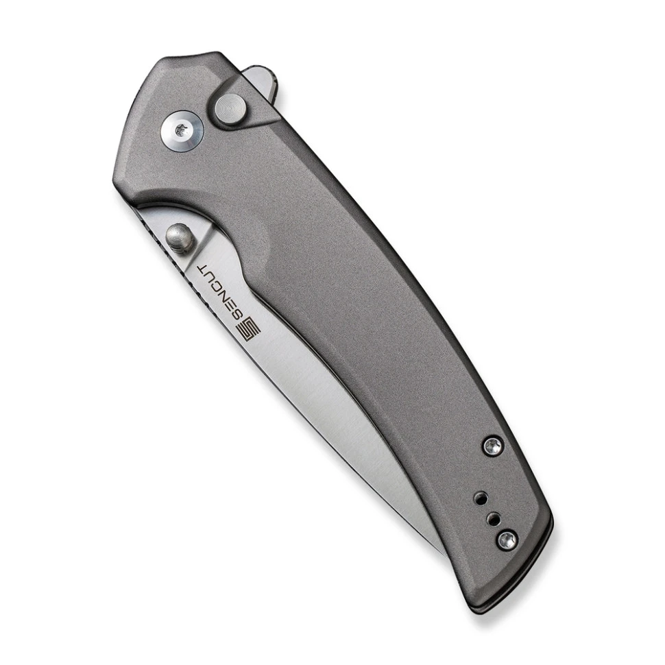 Ніж складаний туристичний Sencut Serene, (8.8 см) D2 / Aluminum сірий — фото 4