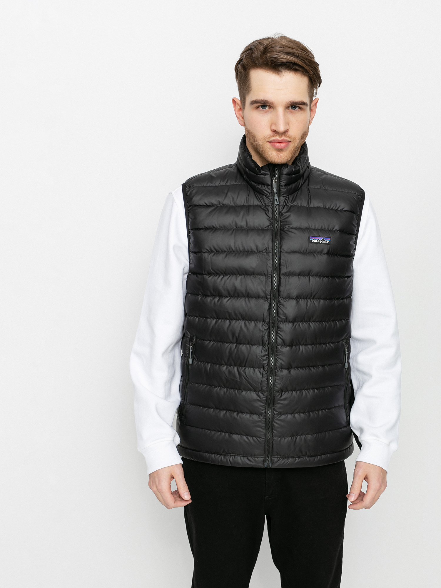 Жилетка чоловіча Patagonia Down Sweater Vest (84622BLK) — фото 1