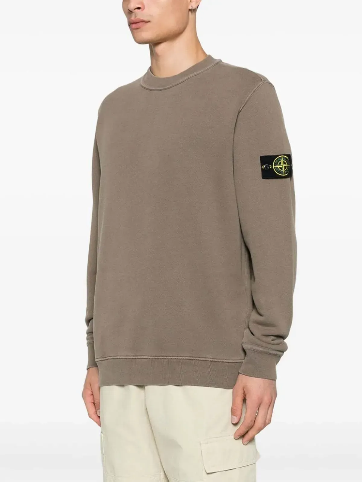 Світшот Stone Island Dyed 'Walnut' — фото 1