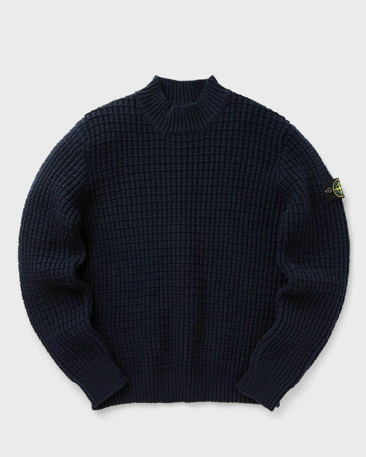 Светр Stone Island wool check stitch sweater 8115537D5 V0020 — фото 1