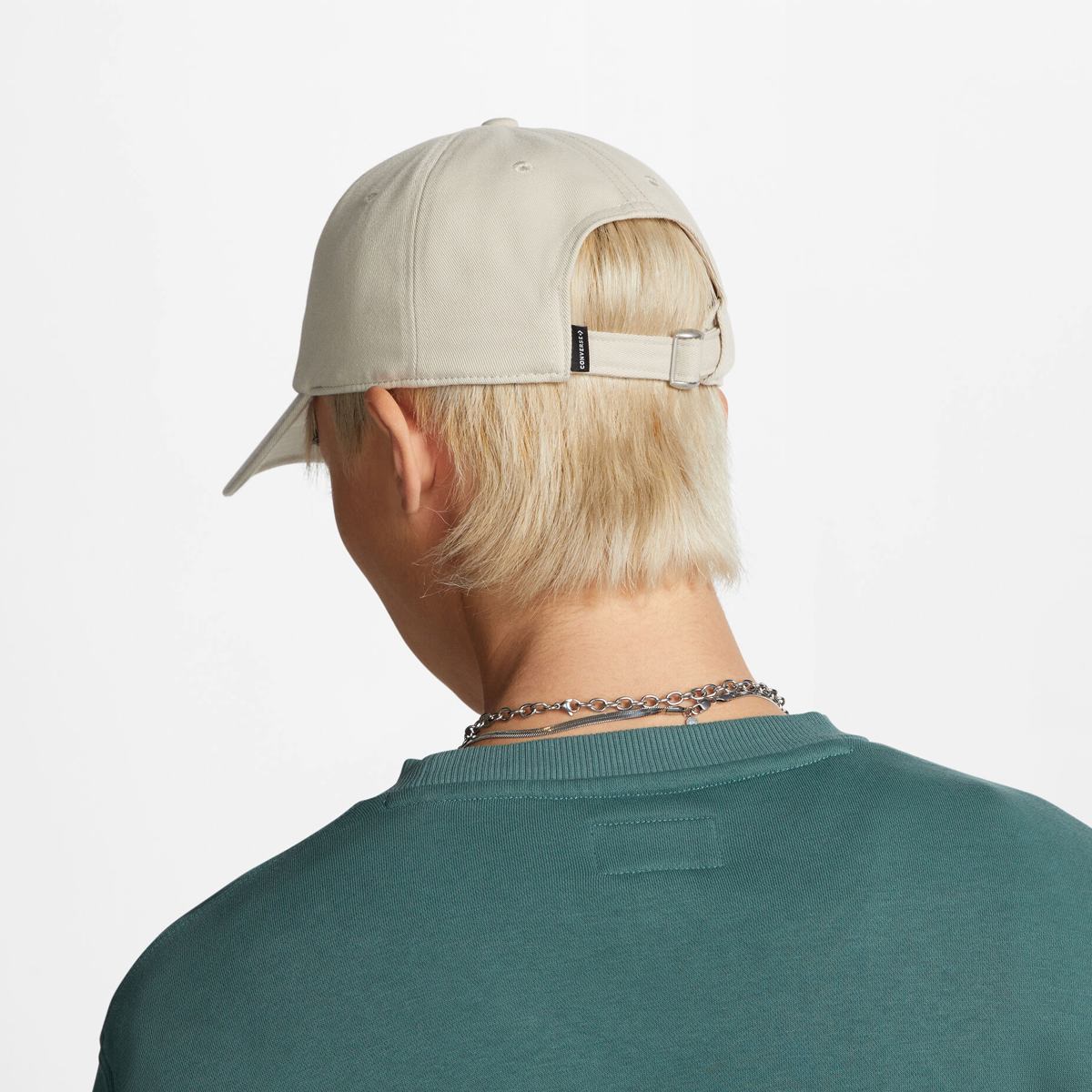 Кепка Converse Logo Lock-Up Baseball Hat 10022131-247, NS — фото 5