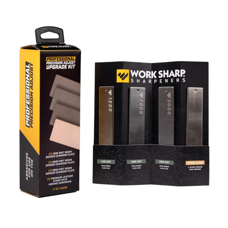 Work Sharp Набір аксесуарів до Professional Precision Adjust Elite Knife Sharpener ( 3 точильні камені, 1 шкіряна смуга, 1 полірувальна паста) — фото 10
