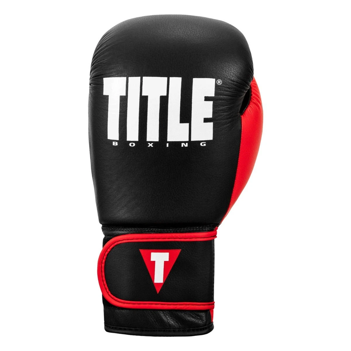 Боксерські рукавиці TITLE Boxing Dynamic Strike Black/Red 16 oz (бинти 4м. в комплекті) — фото 6