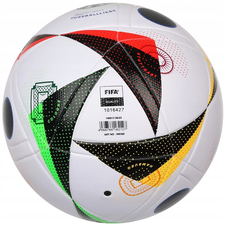 Футбольний м'яч Adidas Fussballliebe Euro 2024 League Box IN9369, розмір №5 — фото 7