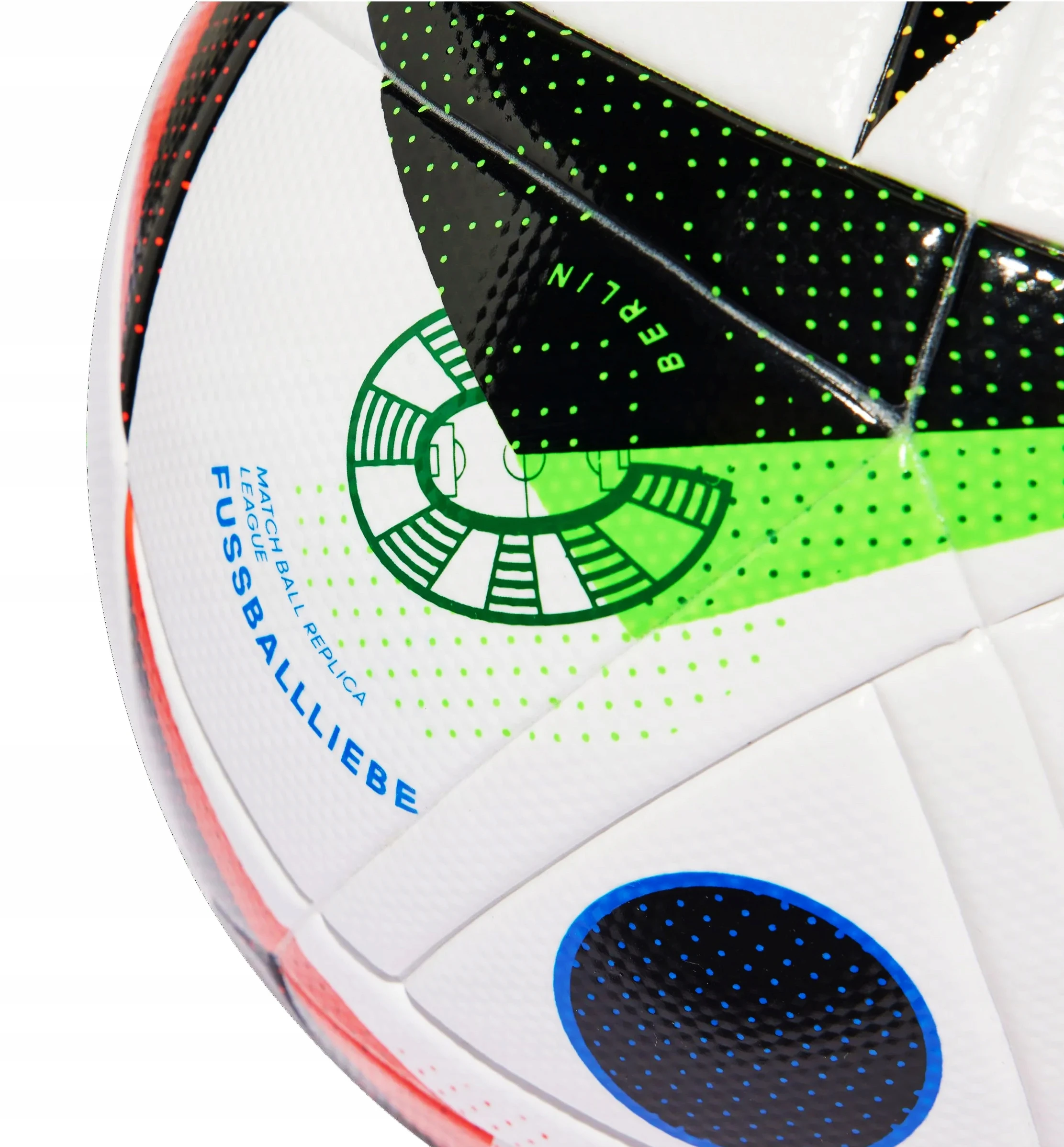 Футбольний м'яч Adidas Fussballliebe Euro 2024 League Box IN9369, розмір №5 — фото 9