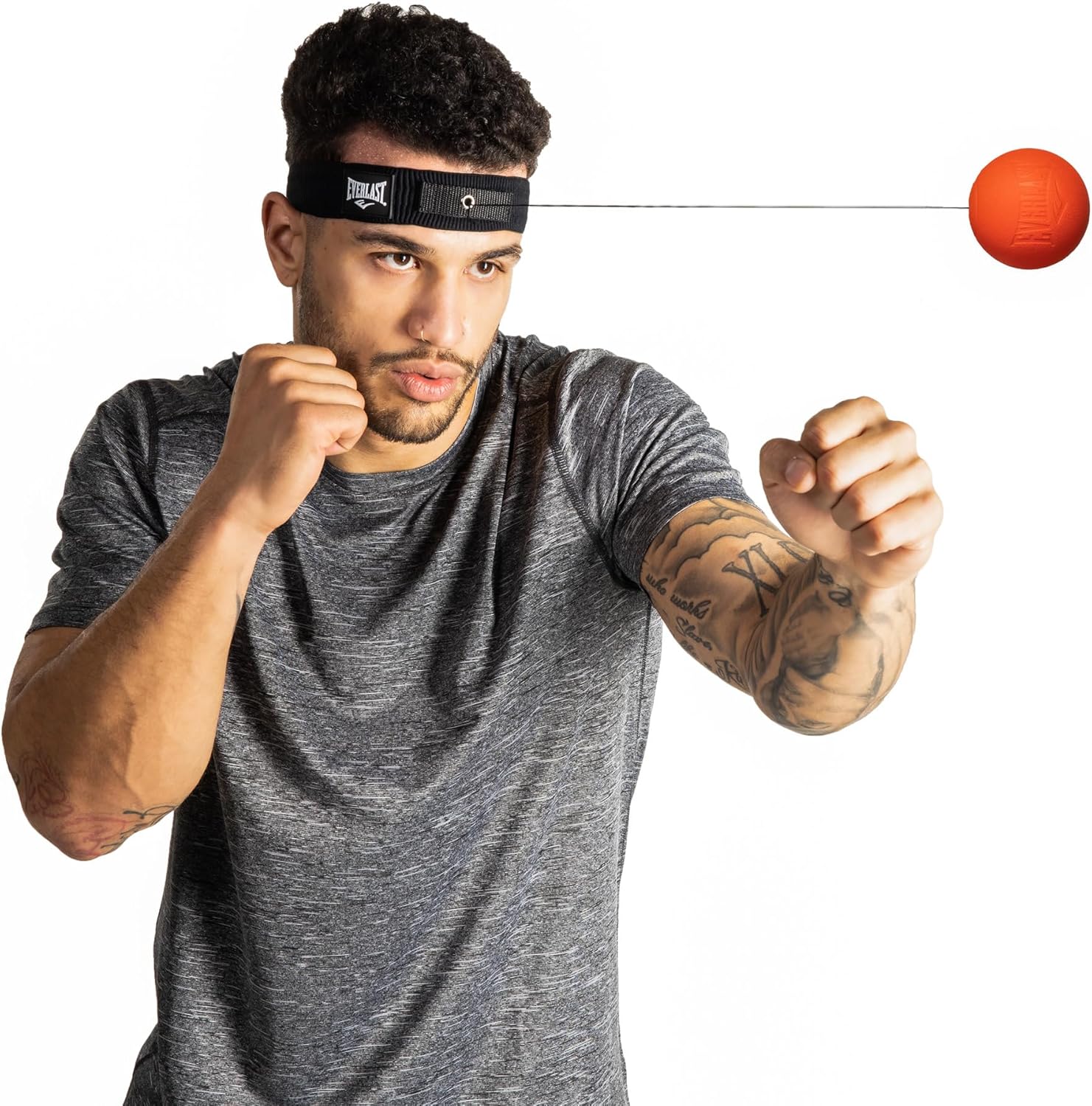 Тренажер для боксу Everlast POWERLOCK REFLEX BALL — фото 4