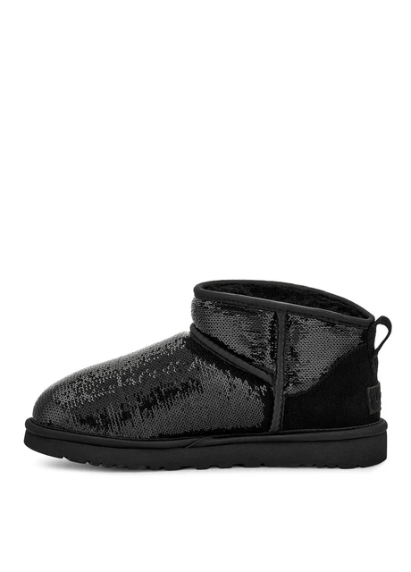 Черевики жіночі Ugg Classic Ultra Mini Mirror Ball Boots Black (1151616-BLK) — фото 5