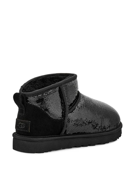 Черевики жіночі Ugg Classic Ultra Mini Mirror Ball Boots Black (1151616-BLK) — фото 6