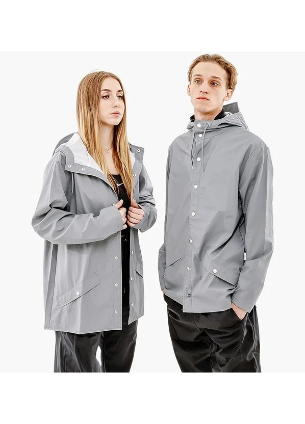 Куртка унісекс Rains Jackets Grey (1201-ROCK) — фото 1