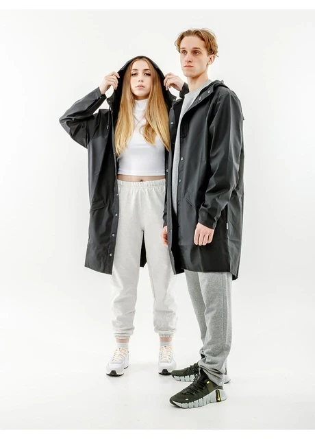 Куртка унісекс Rains Jackets 1202-Black (1202-BLACK) — фото 2