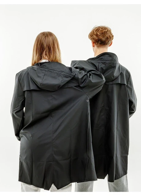 Куртка унісекс Rains Jackets 1202-Black (1202-BLACK) — фото 4