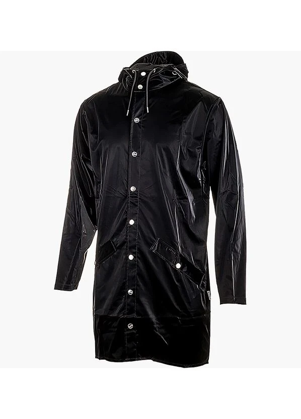 Куртка унісекс Rains Long Jacket Velvet (1202-VELVETBLACK) — фото 1