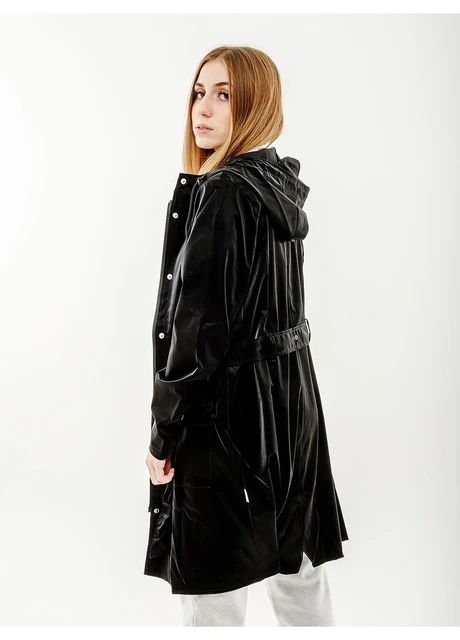 Куртка унісекс Rains Jackets Black (1206-VELVETBLACK) — фото 3