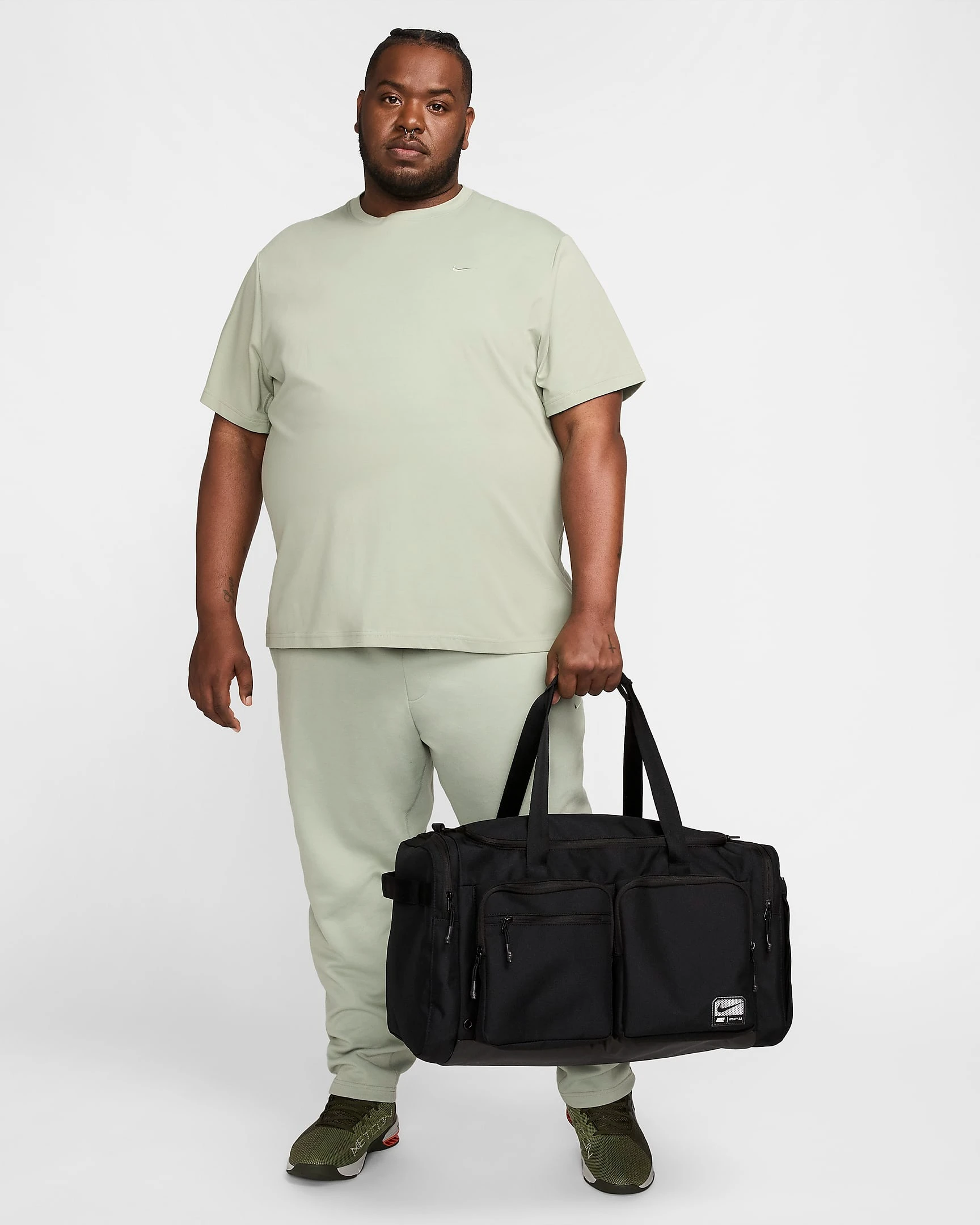 Сумка NIKE Utility Power 2.0 Duffel Bag FN4208-010, NS — фото 11