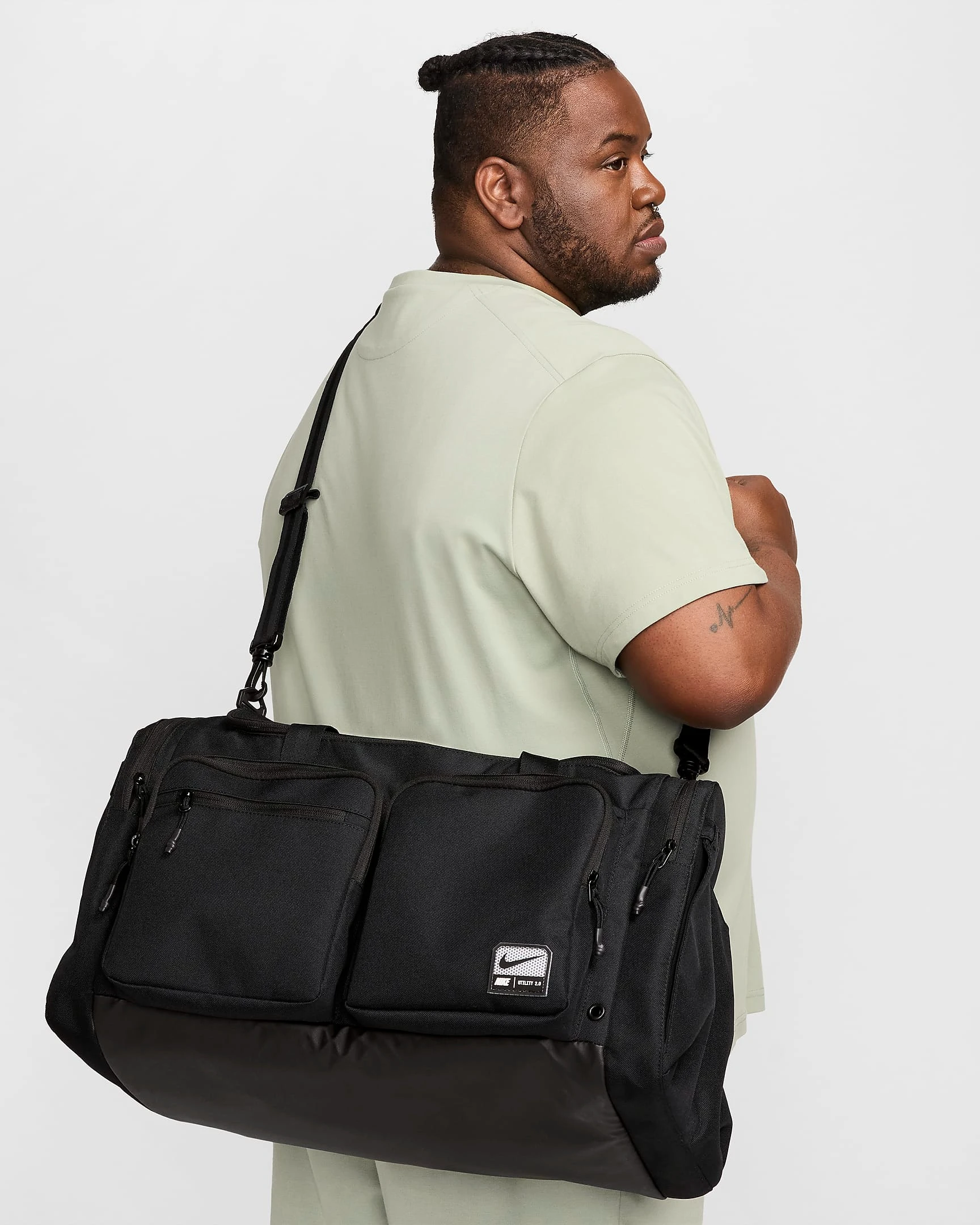 Сумка NIKE Utility Power 2.0 Duffel Bag FN4208-010, NS — фото 12