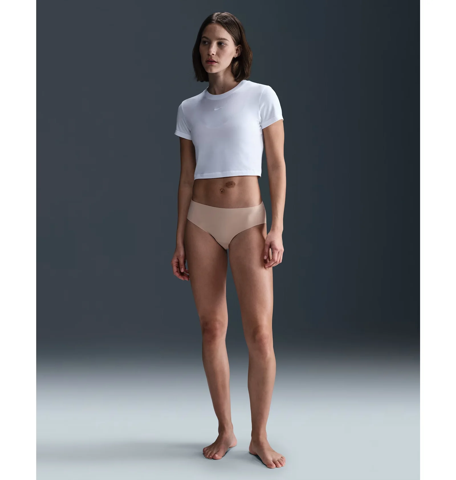Труси жіночі Nike Leak Protection: Period Beige (FZ1469-207) — фото 4