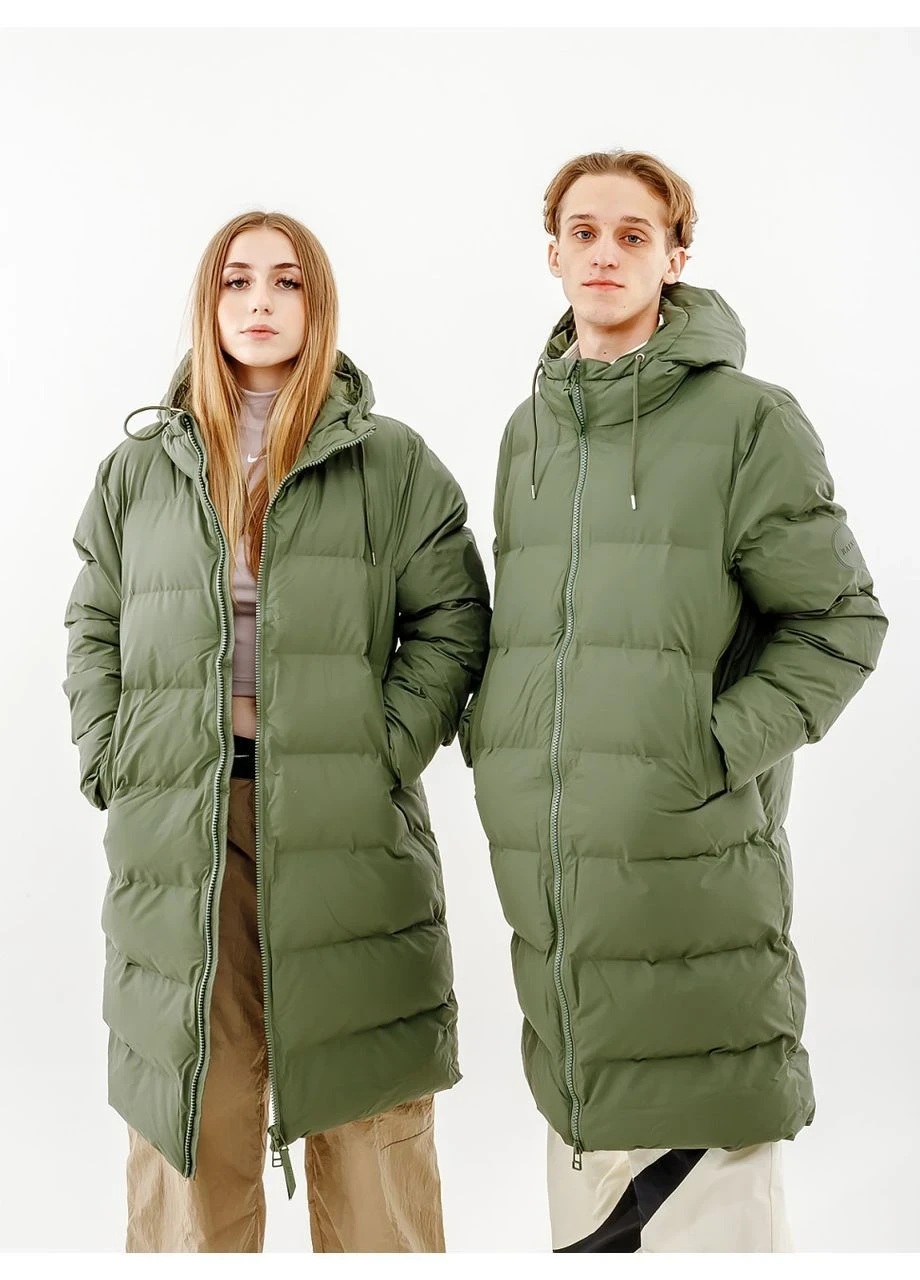 Куртка унісекс Rains Jackets (1507-OLIVE) — фото 1