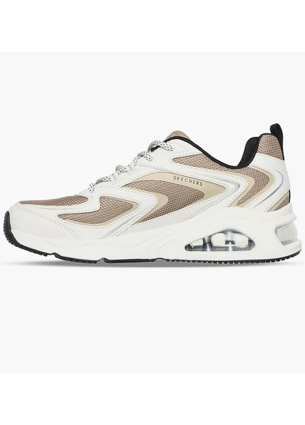 Кросівки Skechers Tres Air Uno White Tan — фото 1