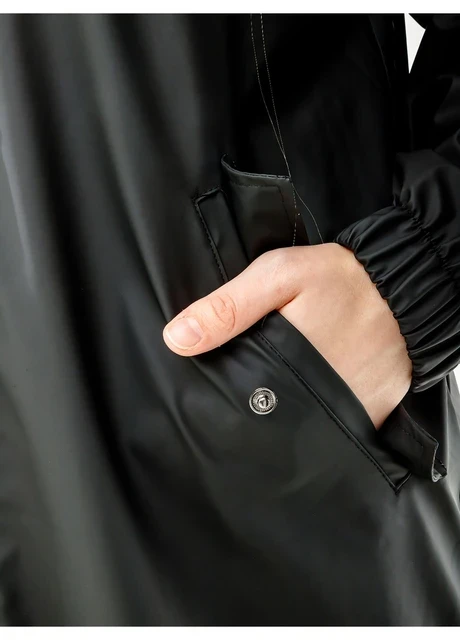 Куртка унісекс Rains Jackets Black (1814-BLACK) — фото 4