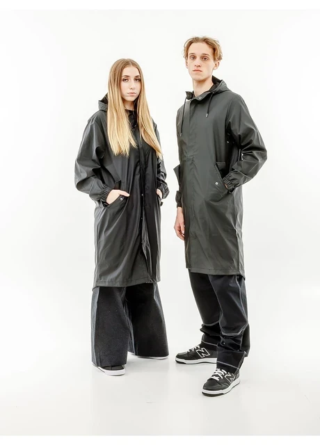 Куртка унісекс Rains Jackets Black (1814-BLACK) — фото 6