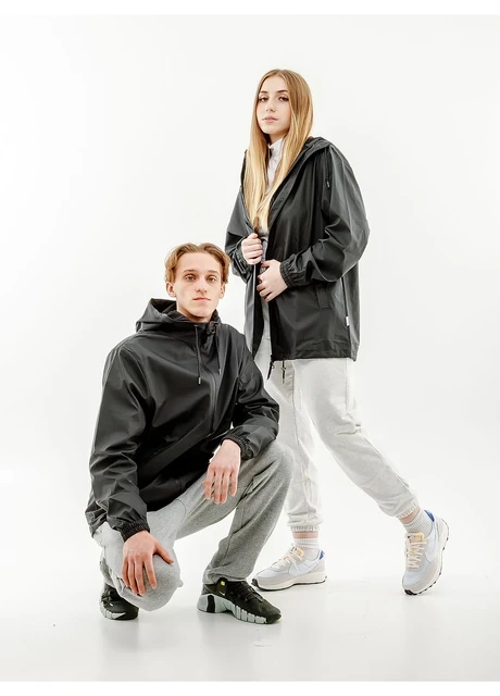 Куртка унісекс Rains Jackets Black (1824-BLACK) — фото 6