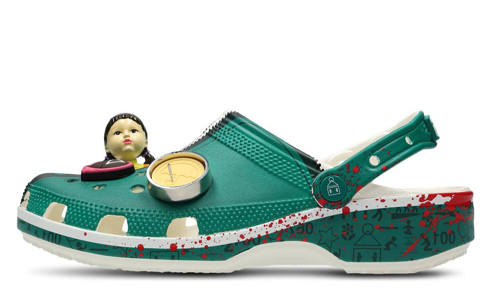 Сандалі унісекс Crocs Collaborative 'Squid Game' X Classic Clog (210224-90H) — фото 1