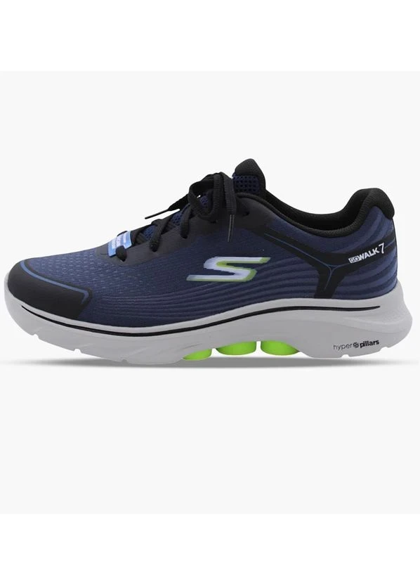 Кросівки Skechers Go Walk 7 Alen Navy Lime — фото 1