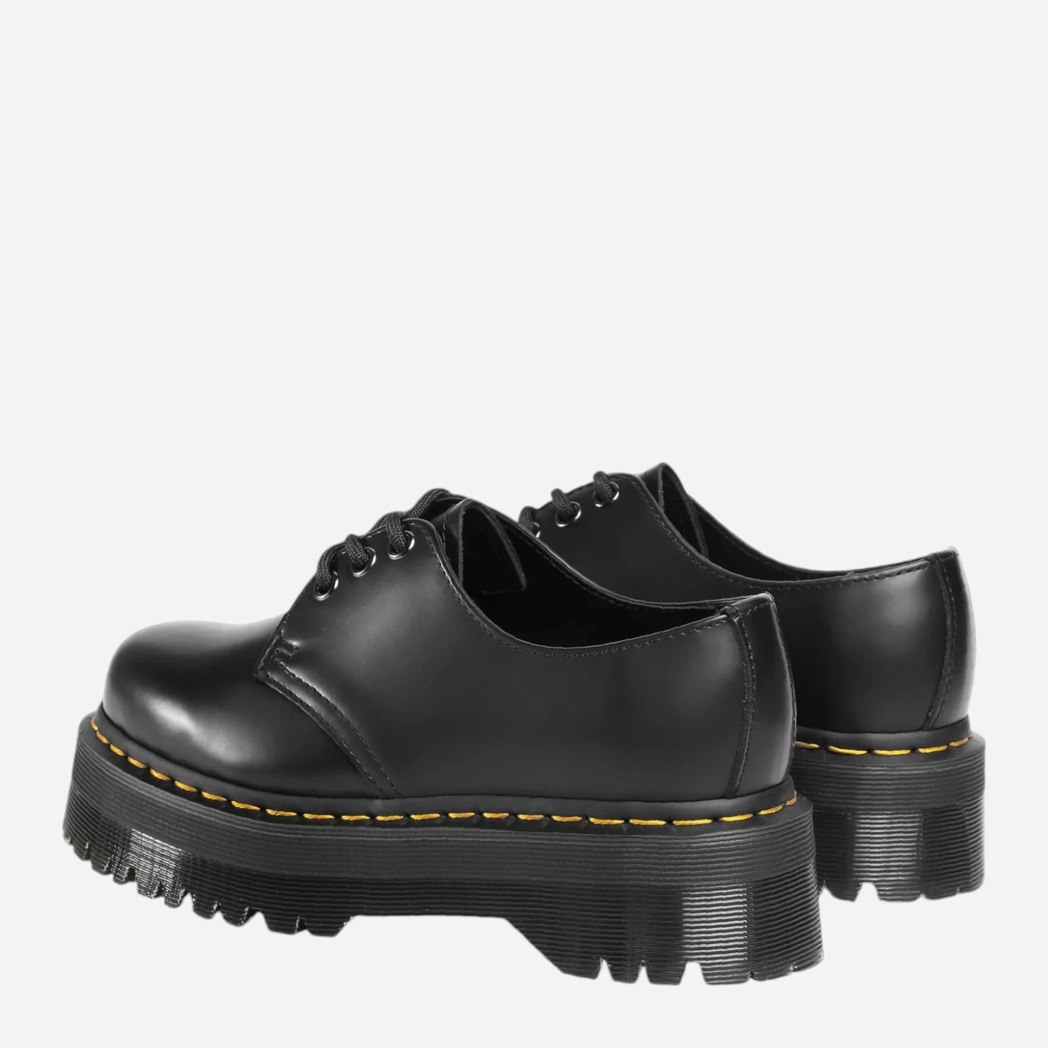 Черевики 1461 Platform Black Polished Smooth — фото 6