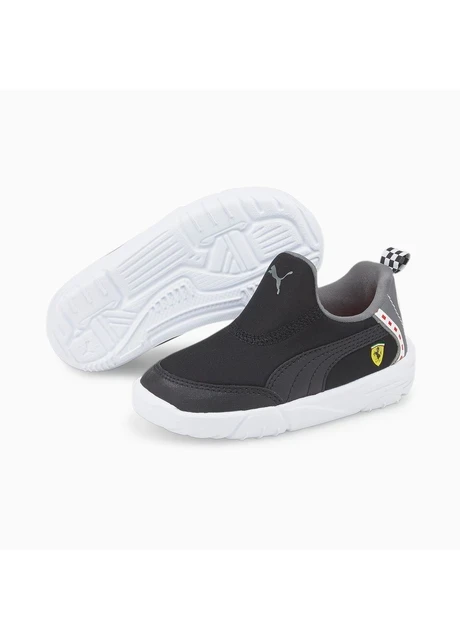 Кросівки дитячі Puma Scuderia Ferrari Bao Kart Black/Grey (307048-01) — фото 3