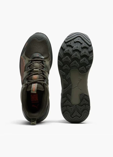 Кросівки унісекс Puma Reflect Lite Trail Ptx Running Shoes Olive (310095-04) — фото 6