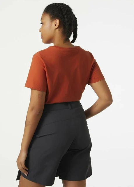 Футболка жіноча Helly Hansen Logo T-Shirt W Terracotta 2023 At Ekosport (34112-179) — фото 4