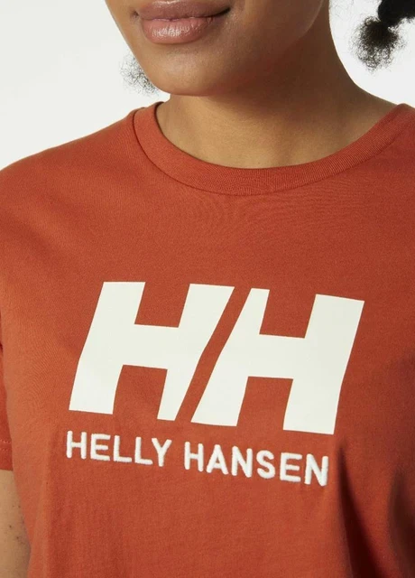 Футболка жіноча Helly Hansen Logo T-Shirt W Terracotta 2023 At Ekosport (34112-179) — фото 5